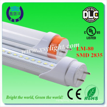 DLC cUL approved 5 years warranty smd 3014 t8 led tube